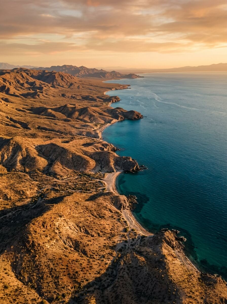 Paisaje de Baja California Sur bajo análisis periodístico